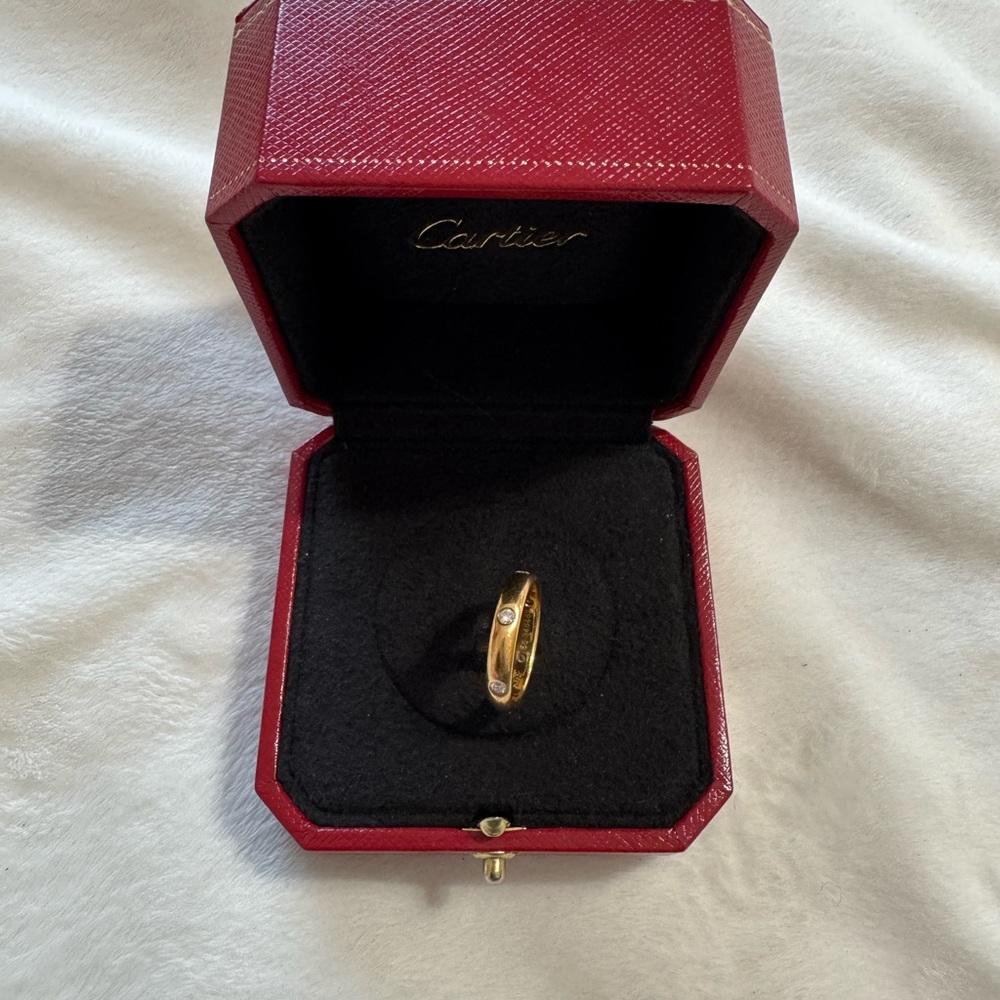 Cartier Ring gold diamond